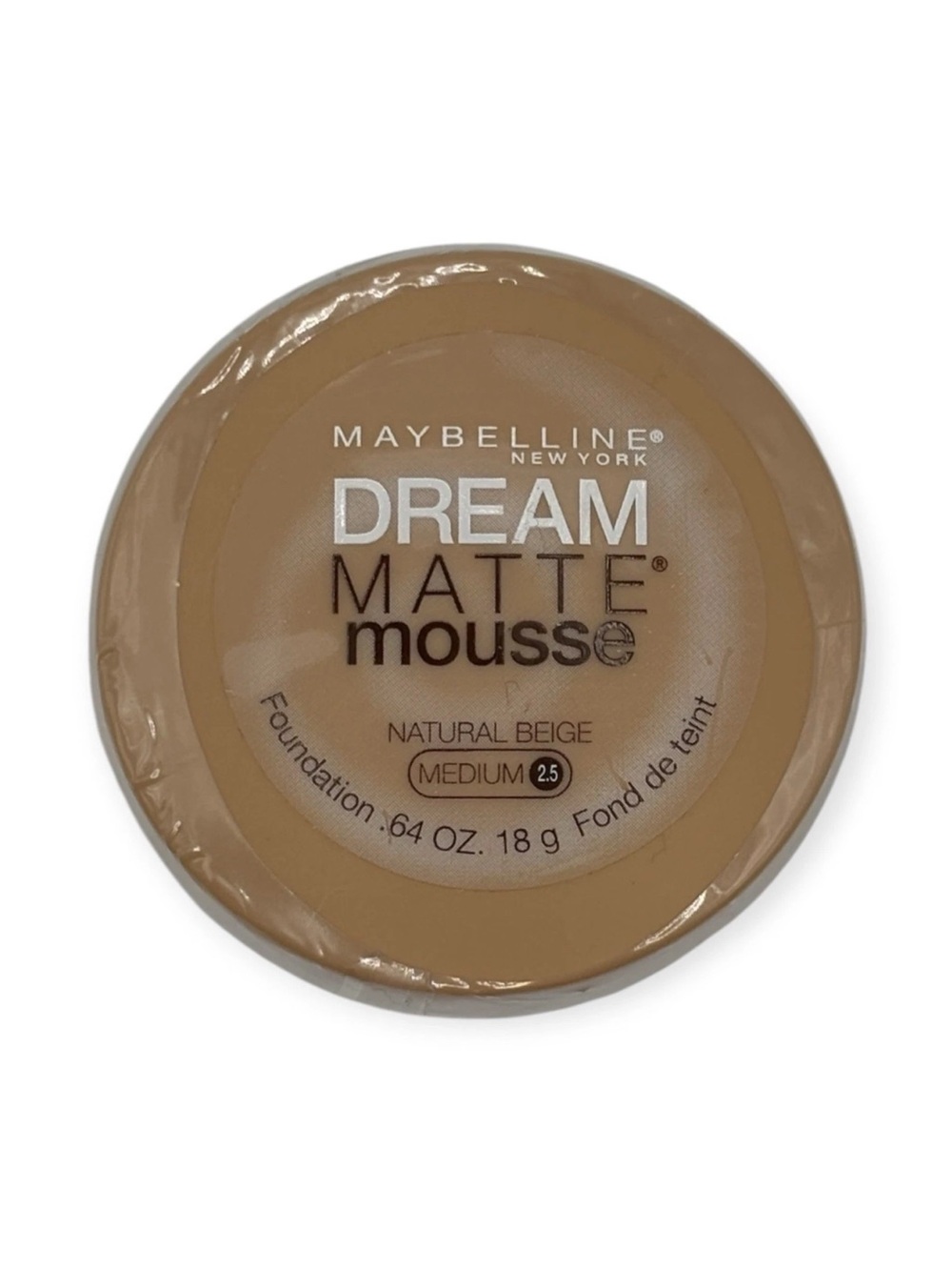 Maybelline Dream MATTE Mousse NATURAL BEIGE Medium 2.5, Sealed
